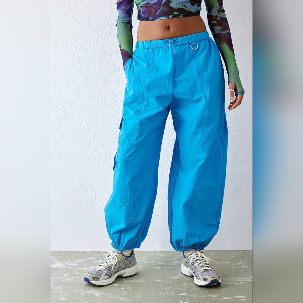 Urban Outfitters Teal Cargo Pants
